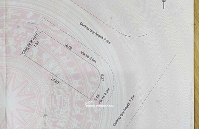 Chào Bán lô góc 2 mặt tiền Nguyễn Chơn và Hòa Phú 23, Hòa Khánh, Đà Nẵng
Đường 7m5
Diện tích 146m